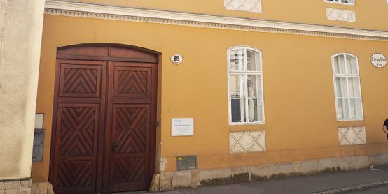 Eingang zu Zahnarzt Dr. Klemens Steffan in Baden